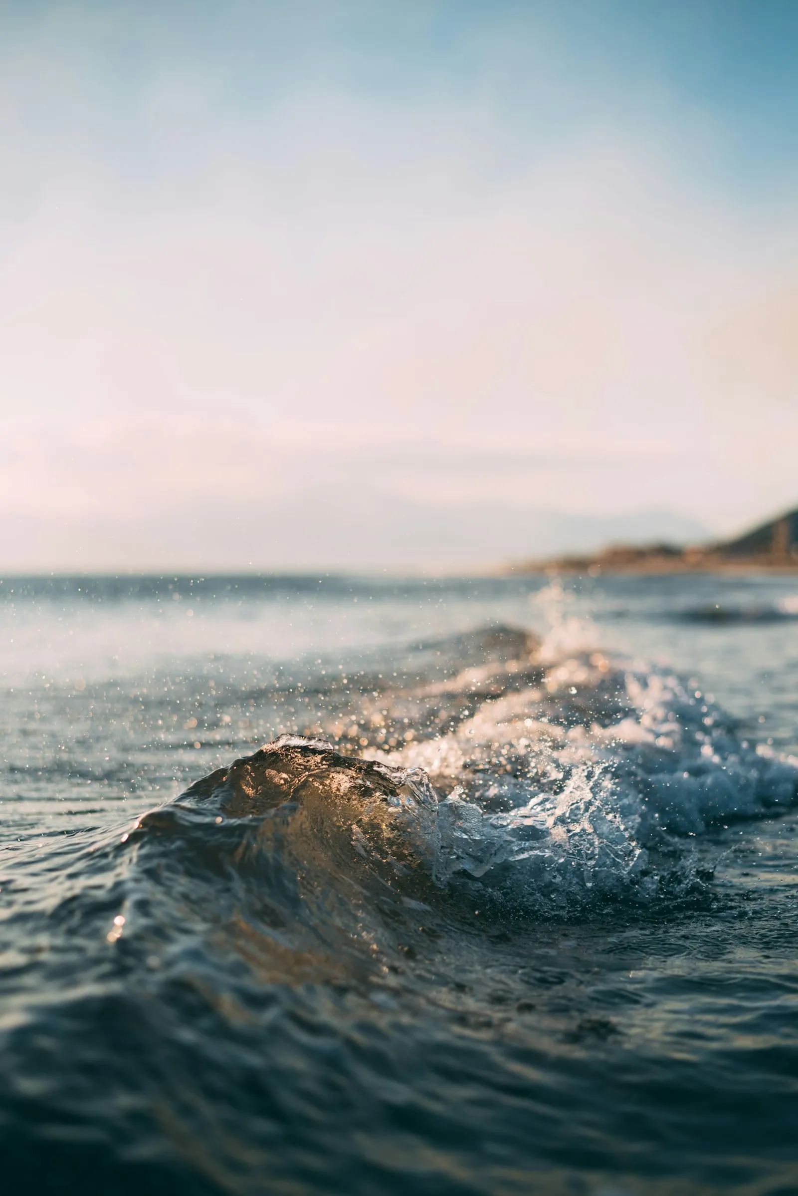 Stormy sea